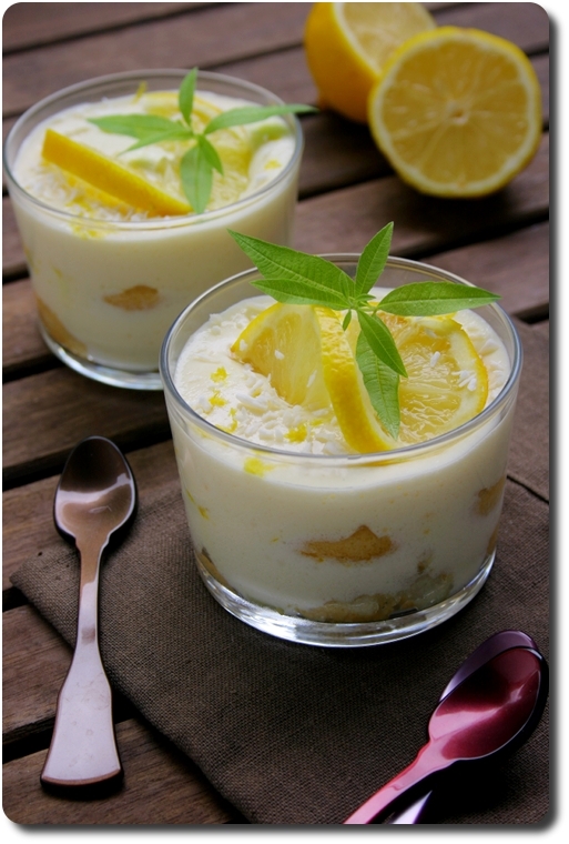 recette tiramisu avec zeste de citron