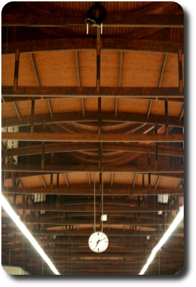 Plafond du pavillon de la volaille