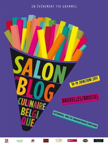 Affiche Salon Blog culinaire belge